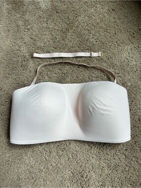 Victoria’s Secret Strapless Smooth Bandeau Bra - Light Pink L-DD NWOT